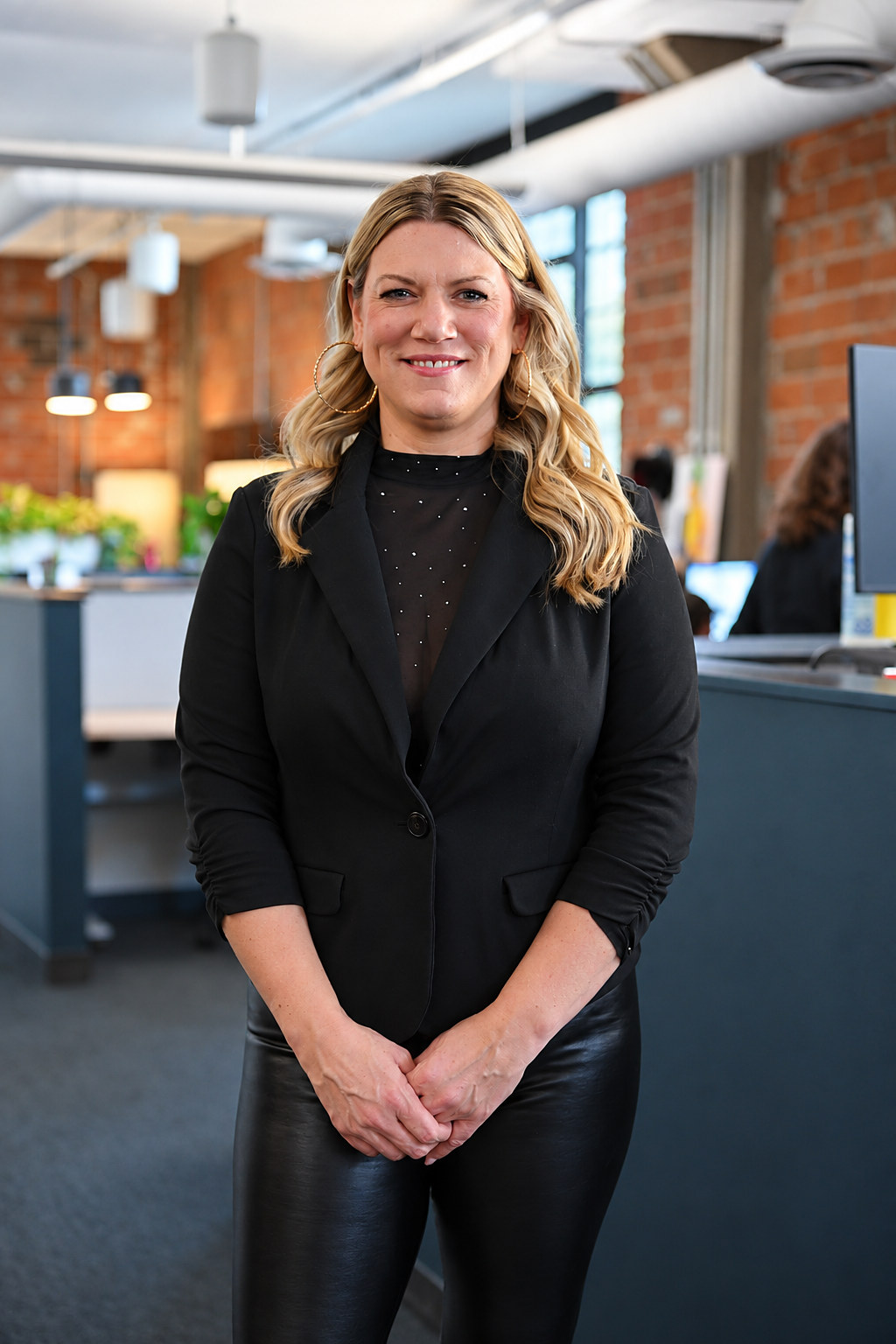 Candice Amundson in her office