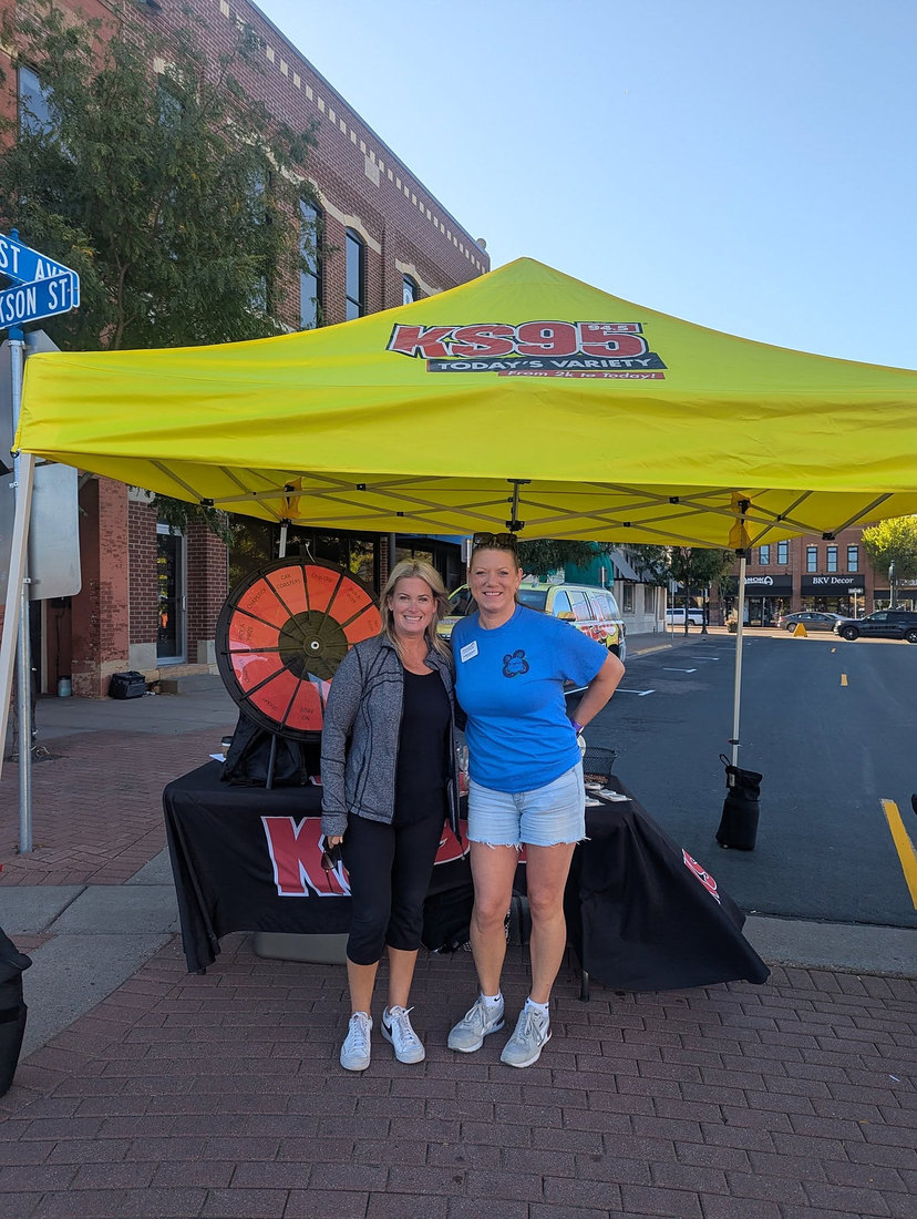 Candice at a community event in Anoka